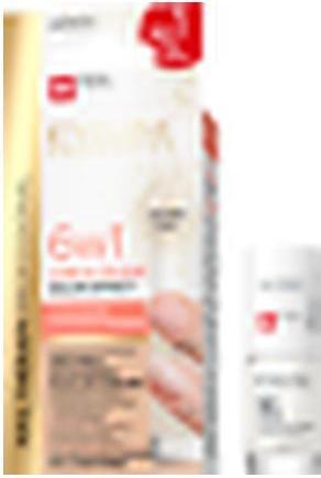 Eveline Nail Therapy 6In1 Care & Colour Golden Glow Nail Conditioner 5Ml (5 ml)
