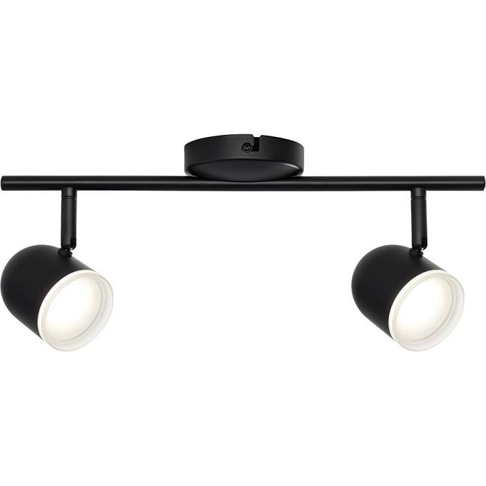 Nielsen Light, Wandleuchte + Deckenleuchte, Spot Hall Sort 2-Spot