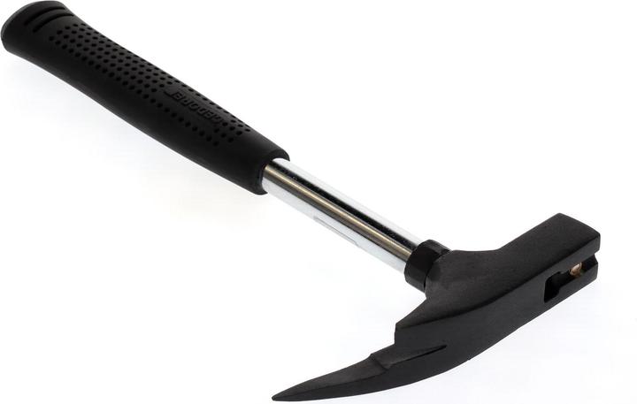 Actual product image Gedore Roofing hammer with magnet, 317 mm, tubular steel handle, plastic grip (840 g)