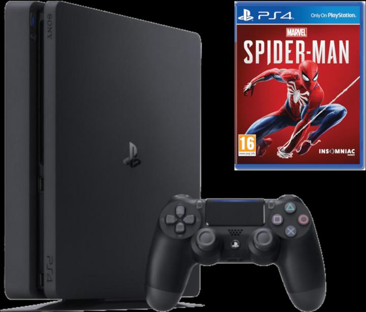 Produktbild Sony Playstation 4 1TB + Spider-Man