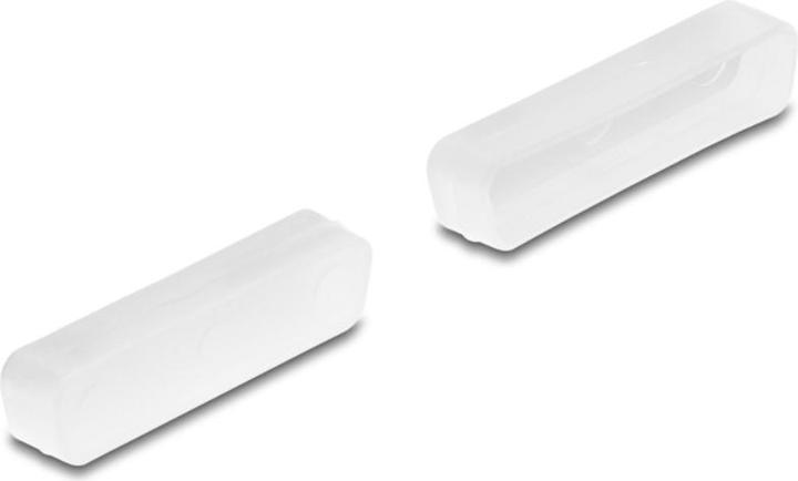 Delock dust cover for D-Sub 25 socket 2 pieces transparent