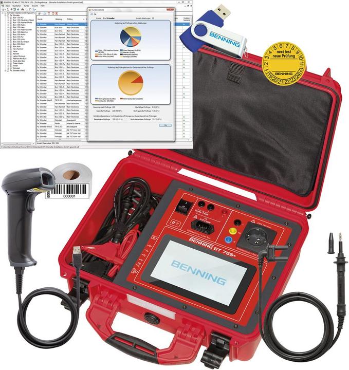 Actual product image Benning ST 755+ set (CAT II 300V)