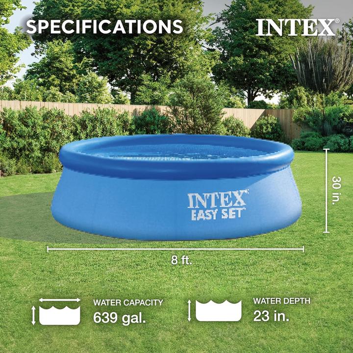 Image du produit Intex Facile à mettre en place (Ø 244 x 76 cm)