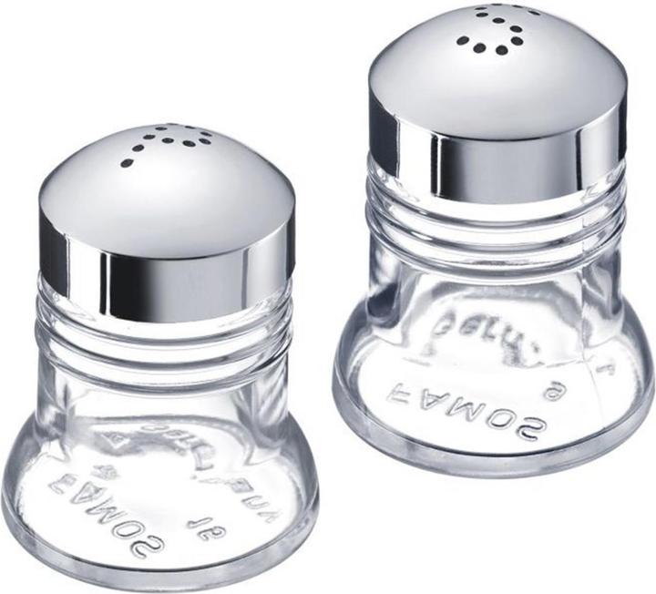 Produktbild Westmark 2-tlg. Set Salz- und Pfefferstreuer »Paris-Chrome« (Pfeffer, Salz)