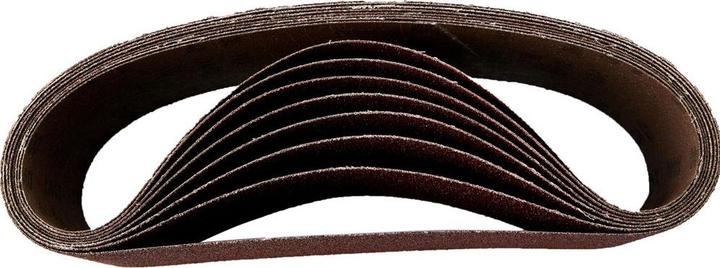 Actual product image Bosch Zubehör Sanding belt set for belt sander, 9 pieces, 75 x 533 mm, grit 60, 80, 100 (60, 80, 100)