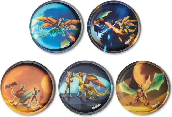 Actual product image Ergobag Kletties set flying dragon 5 pieces