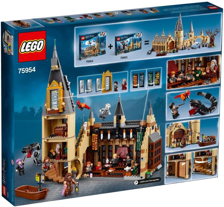 Actual product image LEGO The great hall of Hogwarts (75954, LEGO Harry Potter)
