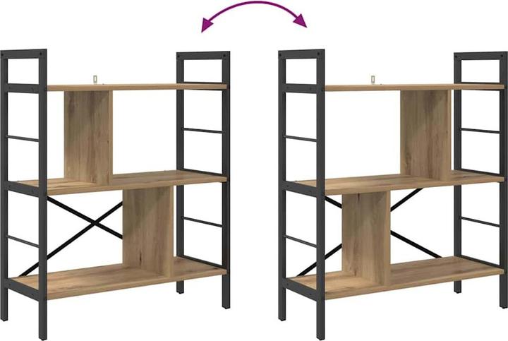 Produktbild vidaXL Bücherregal (30 x 75 x 91 cm)