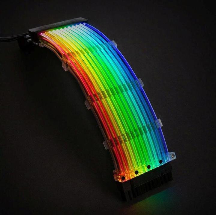 Actual product image Lian-Li Strimer 24-pin RGB motherboard cable (RGB)
