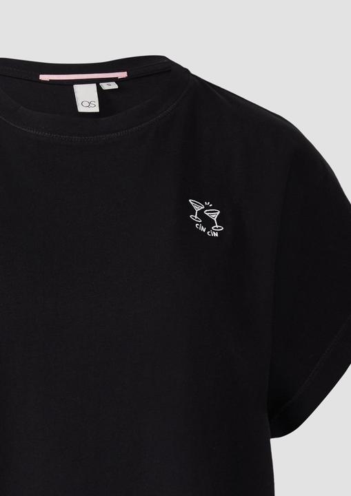 Immagine prodotto S.Oliver T-Shirt Lässiges Shirt mit überschnittener Schulter (XS)