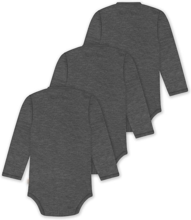 Immagine prodotto Normani Confezione da 3 pezzi di body merino per neonati a maniche lunghe per 0-24 mesi - 9349 (74)
