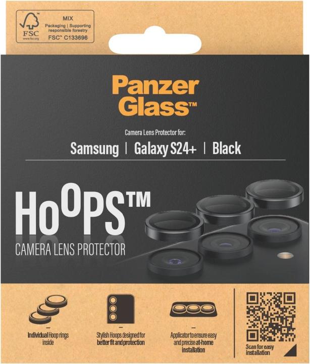 Actual product image PanzerGlass Hoops Camera Lens Protector (1 Piece, Samsung Galaxy S24+)