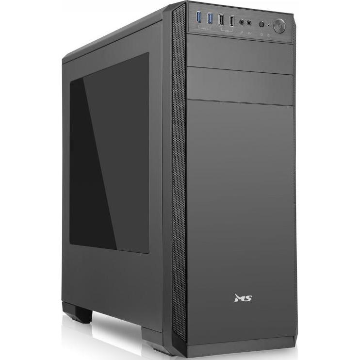 M & M's PC Gaming Case Fight Er V300 Black (ATX, ITX), PC Gehäuse, Schwarz