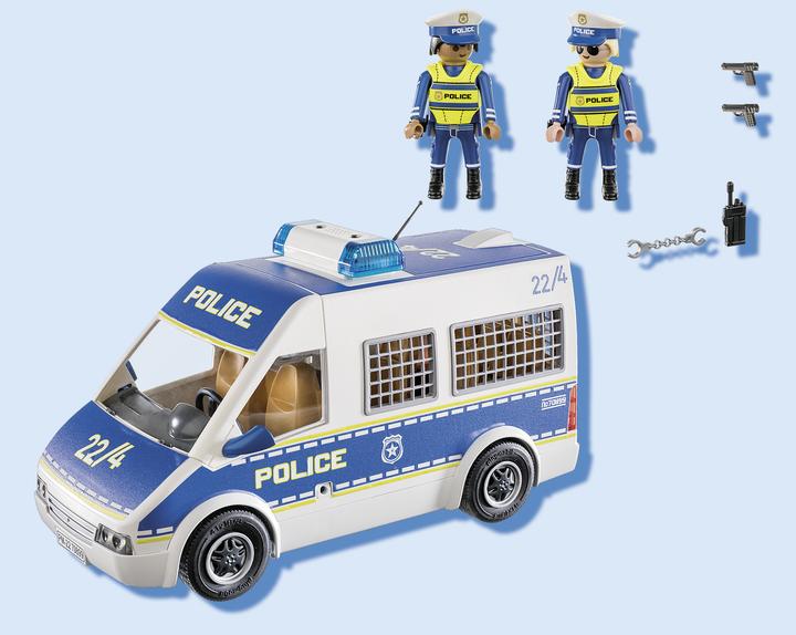 Produktbild Playmobil Polizeiauto mit Licht und Sound (70899, Playmobil City Action)