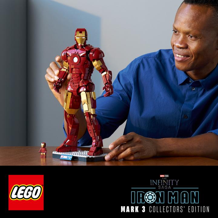 Image du produit LEGO Super Heroes Iron Man Mark 3 Edition Collector (76344, LEGO Marvel)