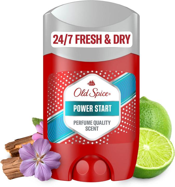 Produktbild Old Spice Solid Antiperspirant Power Start Antiperspirant Stick 50 Ml (Stick)