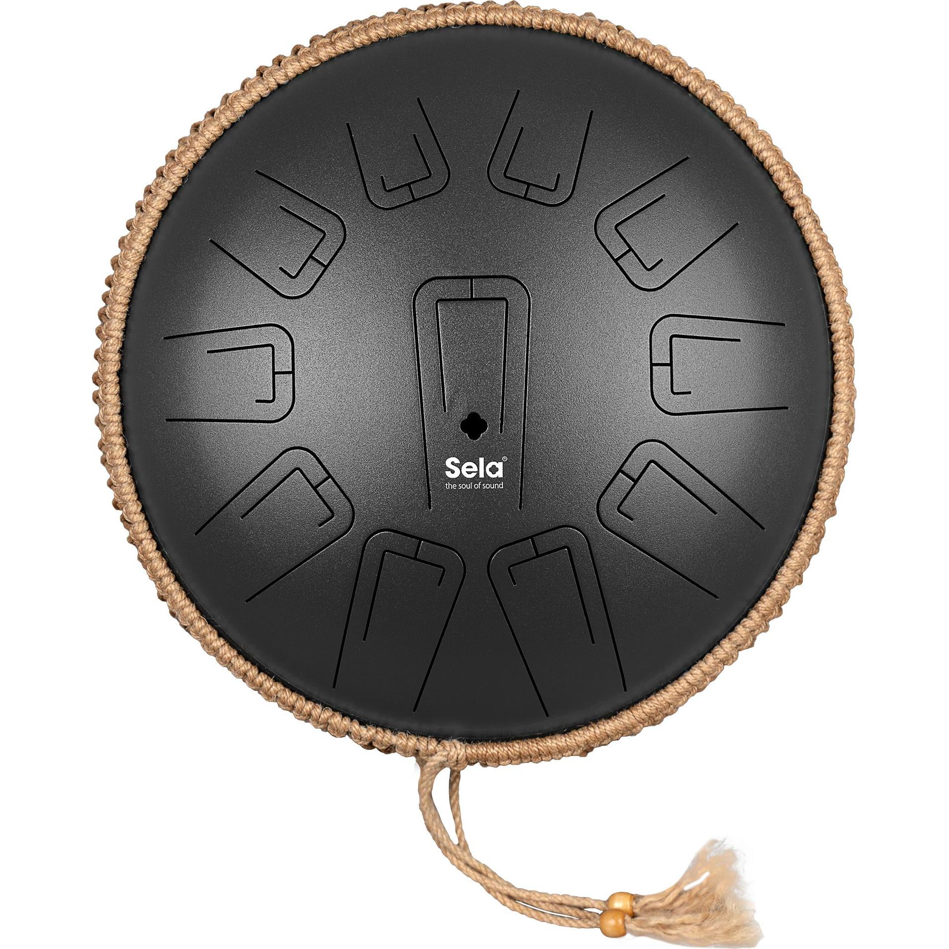 Sela Unity Zungentrommel 13" C-Moll Schwarz 432 Hz (Zungentrommel), Perkussion, Schwarz