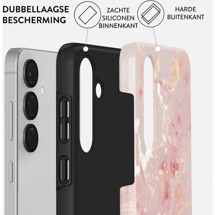 Produktbild Burga Tough Case Samsung Galaxy S25 - Golden Coral (Samsung Galaxy S25)