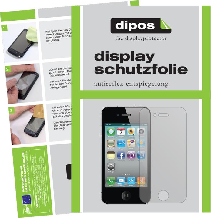 Produktbild Dipos Displayschutzfolie Antireflex (5 Stück, Apple iPhone 4s, Apple iPhone 4)