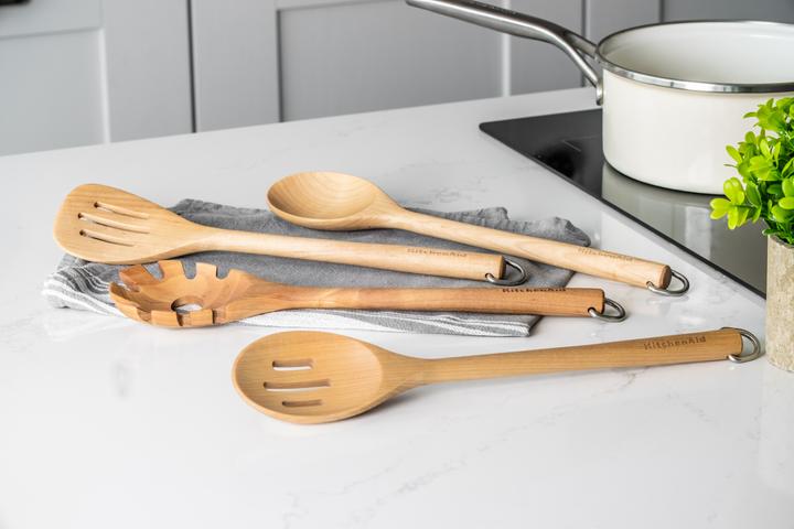 Produktbild KitchenAid Set with Spoon Spatula, Solid Turner, Slotted Turner and Slotted Spoon