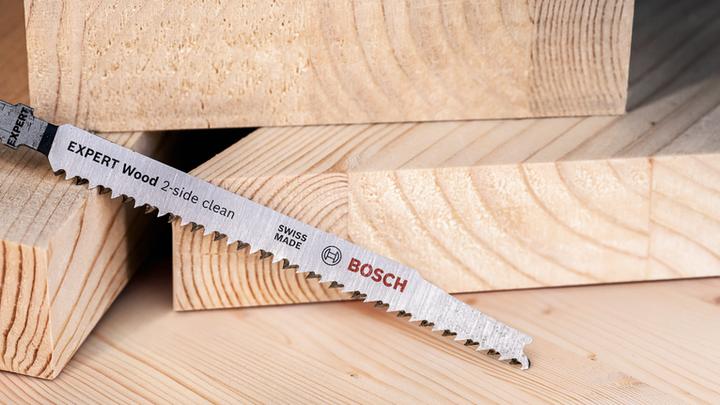 Produktbild Bosch Professional Zubehör EXPERT ‘Wood 2-side clean’ T 308 B Stichsägeblatt, 5 Stück