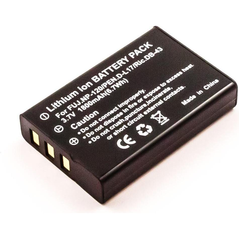 AGI Akku kompatibel mit Jay-Tech VideoShot HD1S (Akku), Kamera Stromversorgung, Schwarz