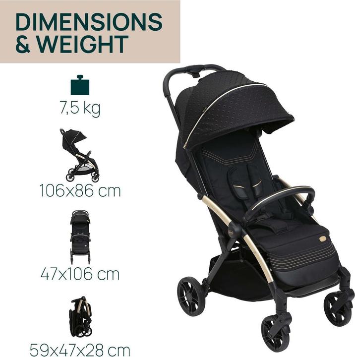 Actual product image Chicco 4-Wheel Stroller Goody Xplus Twinkle
