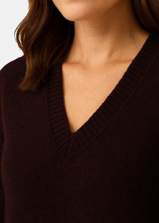Produktbild Cash-Mere Kaschmir V-Ausschnitt Pullover gerippt (S)