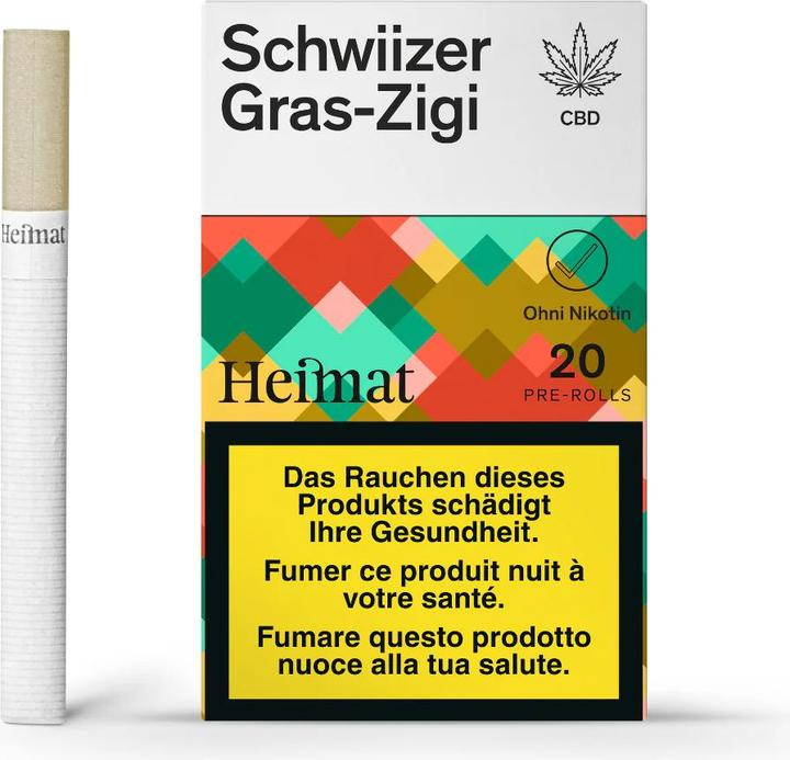Heimat Schwiizer Gras-Zigi (15 g, Extérieur)