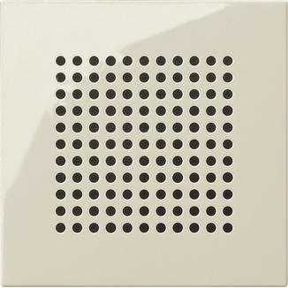 Gira Coprialtoparlanti System 55 bianco crema 248301, Componenti dei diffusori, Bianco