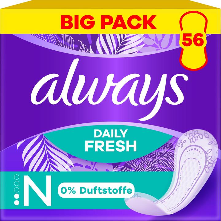 Actual product image Always Daily Fresh 0 % (56x)