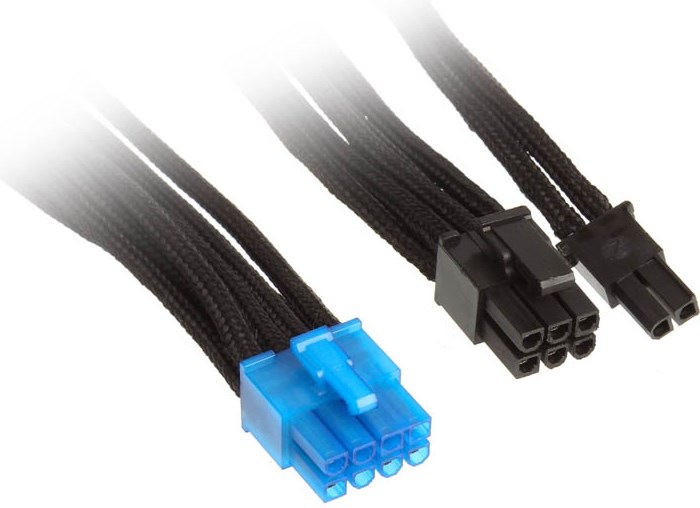 Productafbeelding Silverstone 6+2 PCIe kabel voor modulaire voedingen