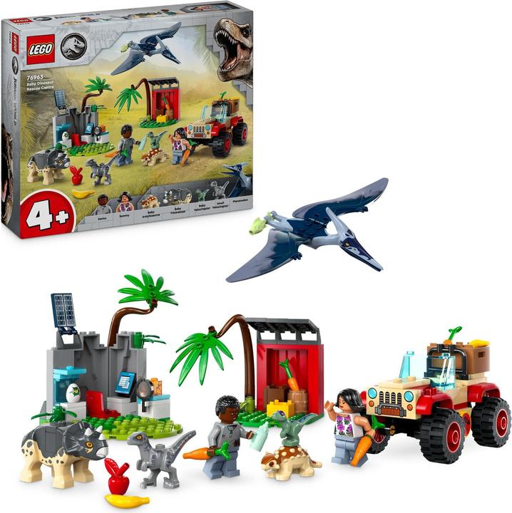 Actual product image LEGO Rescue centre for baby dinosaurs (76963, LEGO Jurassic World)