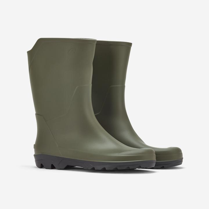 Actual product image Solognac Rubber boots Land 100 short green (43.5)