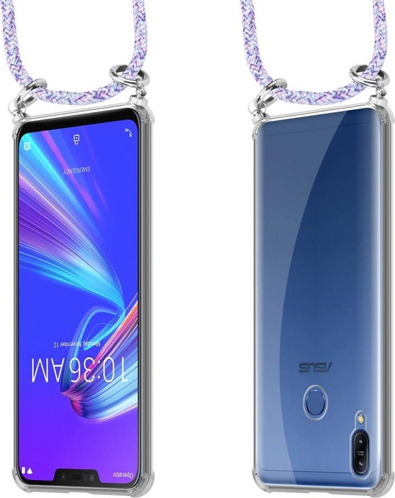 Produktbild Cadorabo TPU Handy Kette SILBER Cover
