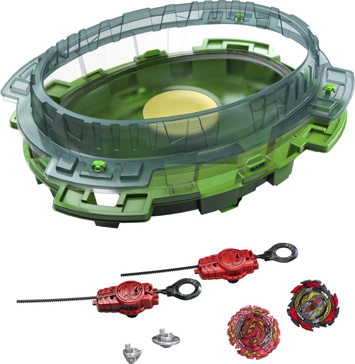 Actual product image Hasbro Beyblade Burst QuadDrive Interstellar Drop Battle Set (1 - 2 Players)