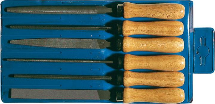 Image du produit Pferd Assortiment de limes à clés (Coupe 2, 100 mm)