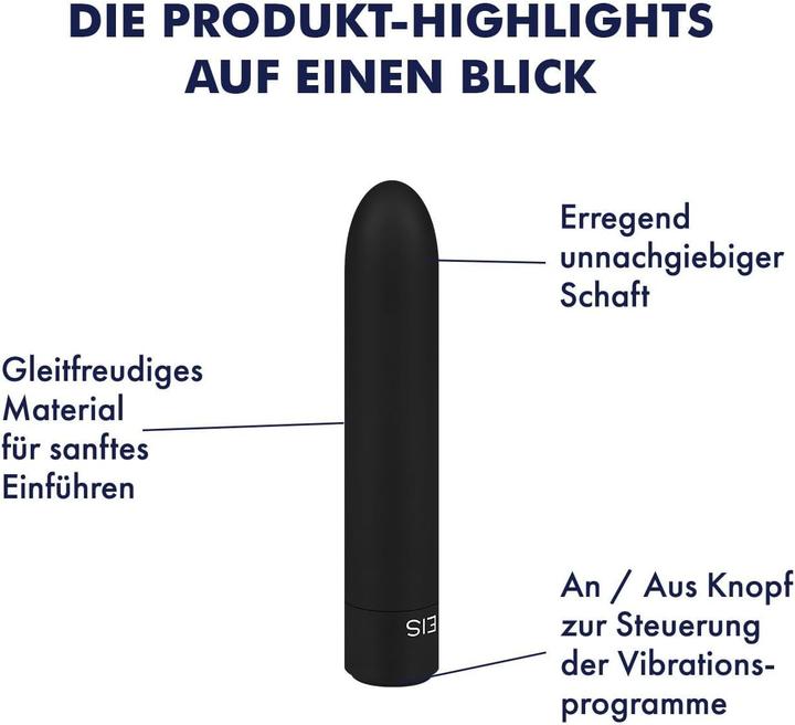 Immagine prodotto Eis Klassischer Vibrator mit 10 Vibrationsprogrammen