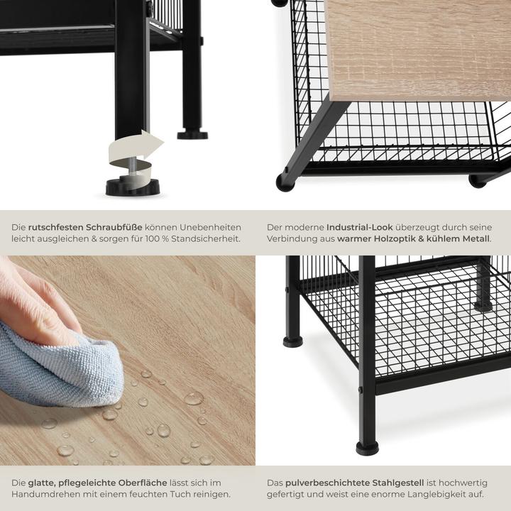 Image du produit tectake Grimsby (40 x 40 x 55.50 cm)