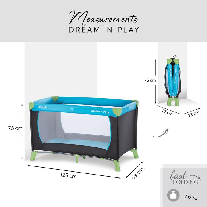 Produktbild Hauck Dream N Play Water blue