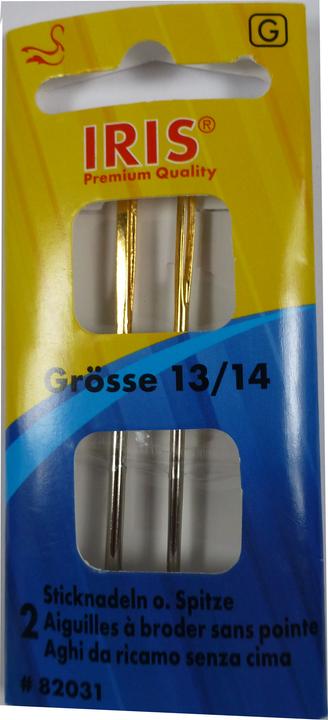 Actual product image Iris Embroidery needles