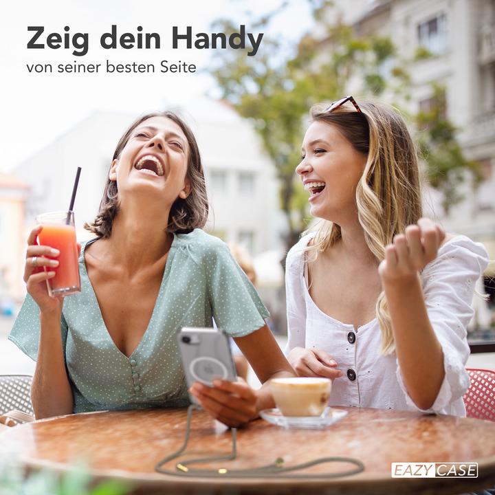 Produktbild EAZY CASE MagSafe Handykette Clear für Apple iPhone 16e