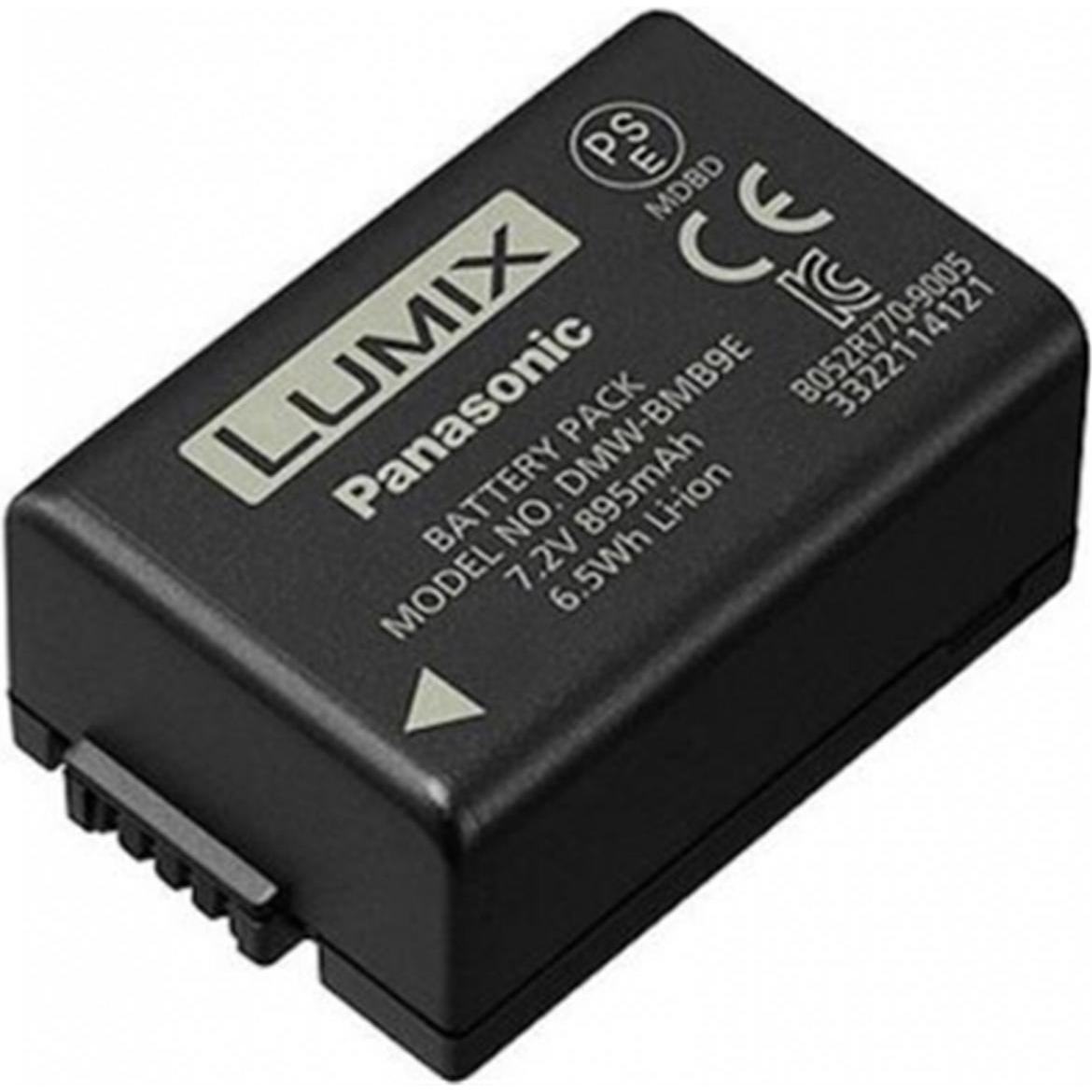 Panasonic Dmw-Bmb9e (Akku), Kamera Stromversorgung, Schwarz