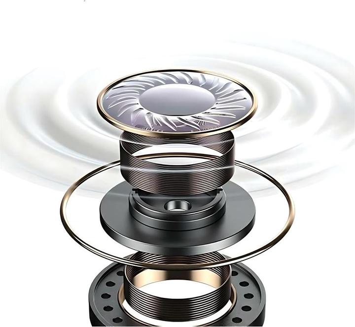Produktbild Usams Słuchawki Bluetooth 5.3 TWS TD Series bezprzewodowe zielony/green BHUTD04 (TD22) (5 h, Kabellos)