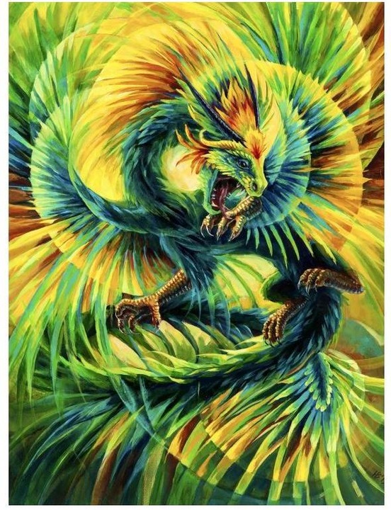 Produktbild Enjoy Puzzle ENJOY-2014 - Quetzalcoatl, Puzzle, 1000 Teile (1000 Teile)