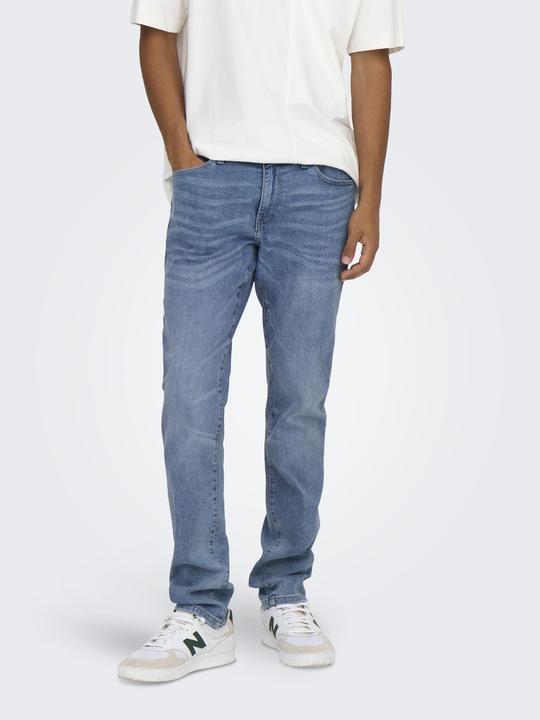 Produktbild Only & Sons Slim Fit Niedrige Taille Jeans Slim Fit Jeans (W31/L34)