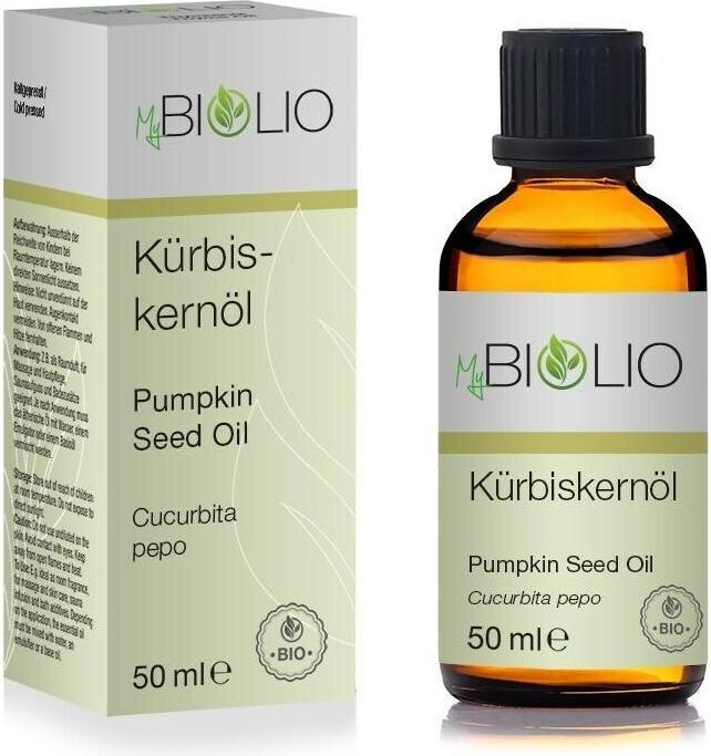 Produktbild MyBiolio Kürbiskernöl (Körperöl, 50 ml)