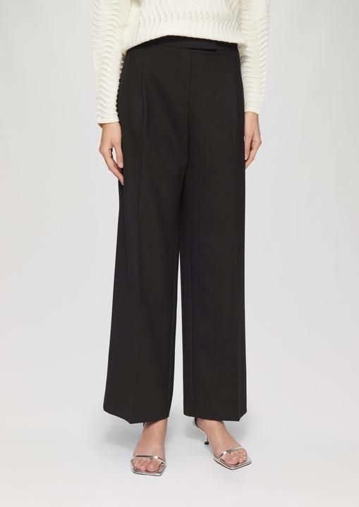 Produktbild S.Oliver Hose Hose aus Viskosemix mit Bundfalten (42)