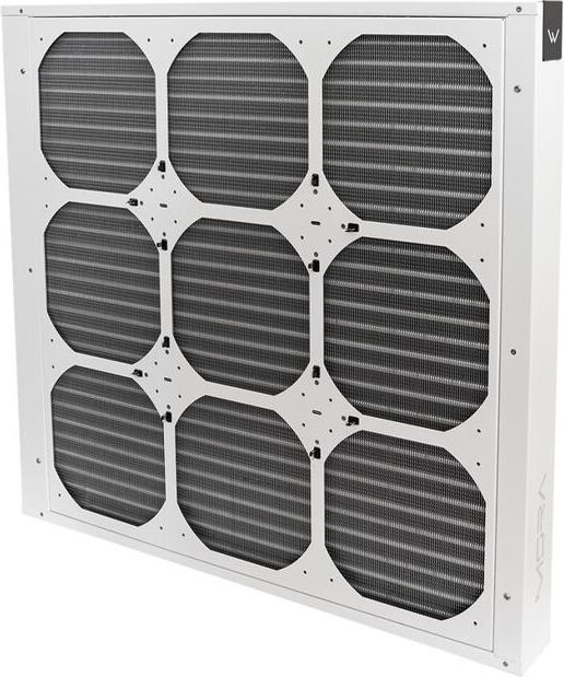 Image du produit Watercool MO-RA IV 600 Cadre pour ventilateur - 200mm, blanc