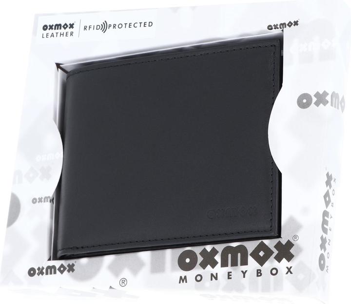 Produktbild Oxmox Leather RFID Protect Querscheinbörse
